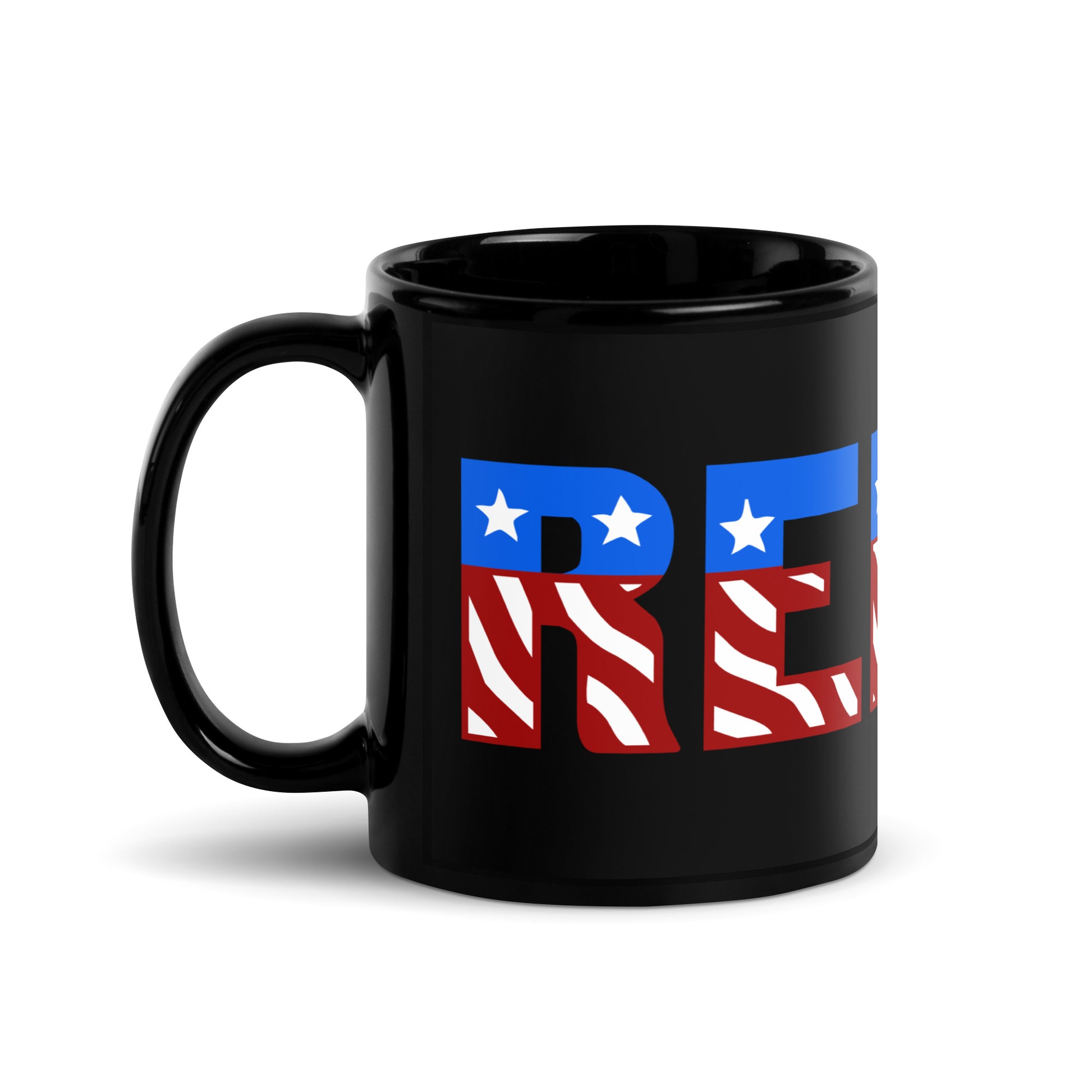 rebel mug red white brutal