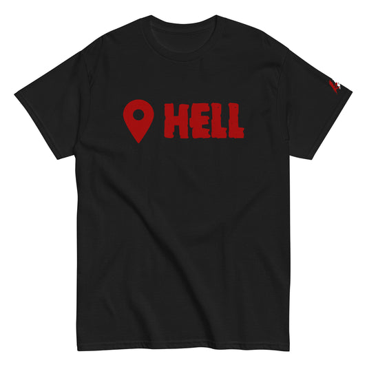 hell location funny america tshirt rwb