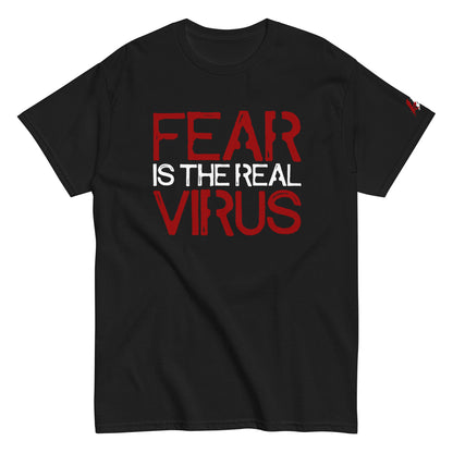 fear is the real virus tshirt rwb covid tyranny patriotic
