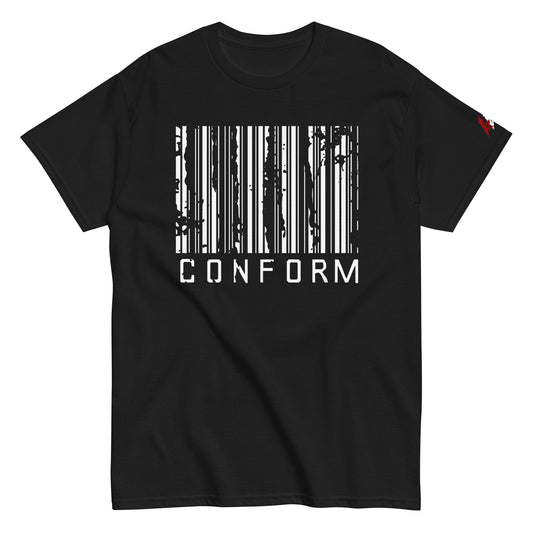 conform barcode red white brutal