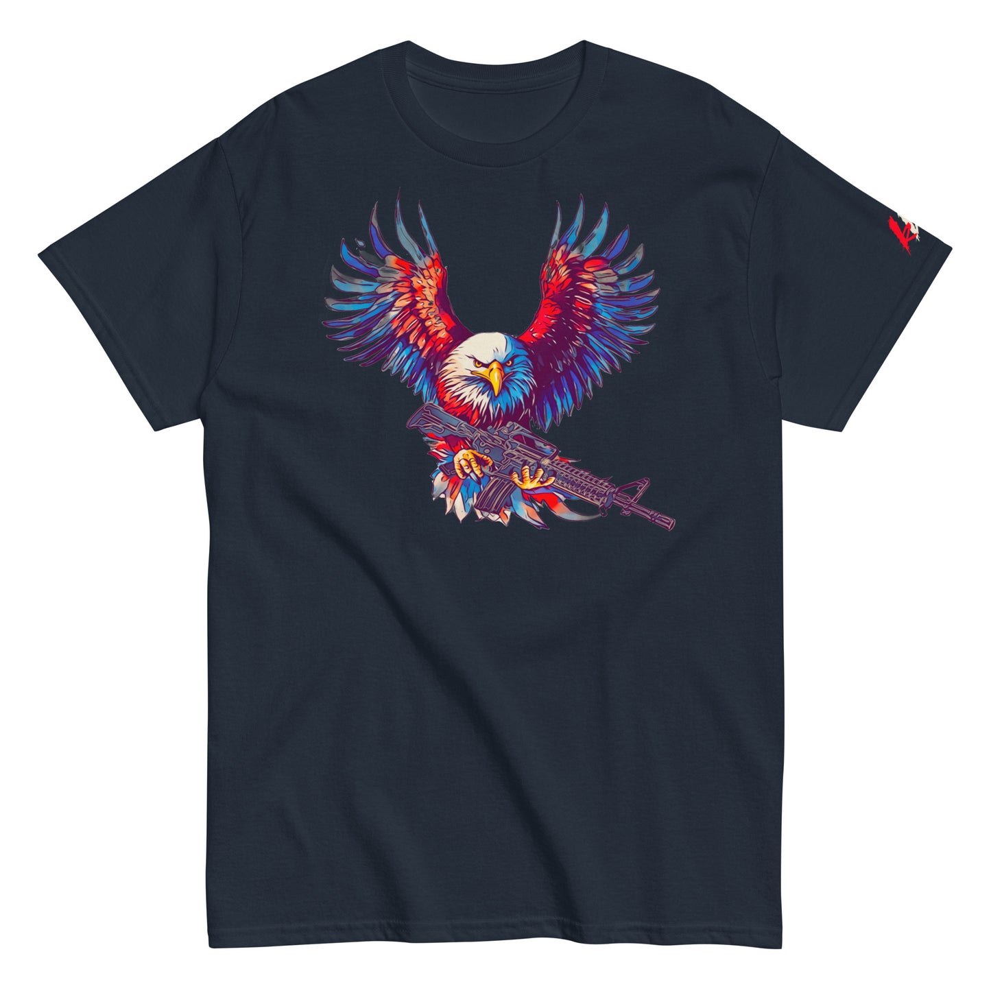 ARMED AMERICAN EAGLE MENS CLASSIC TEE