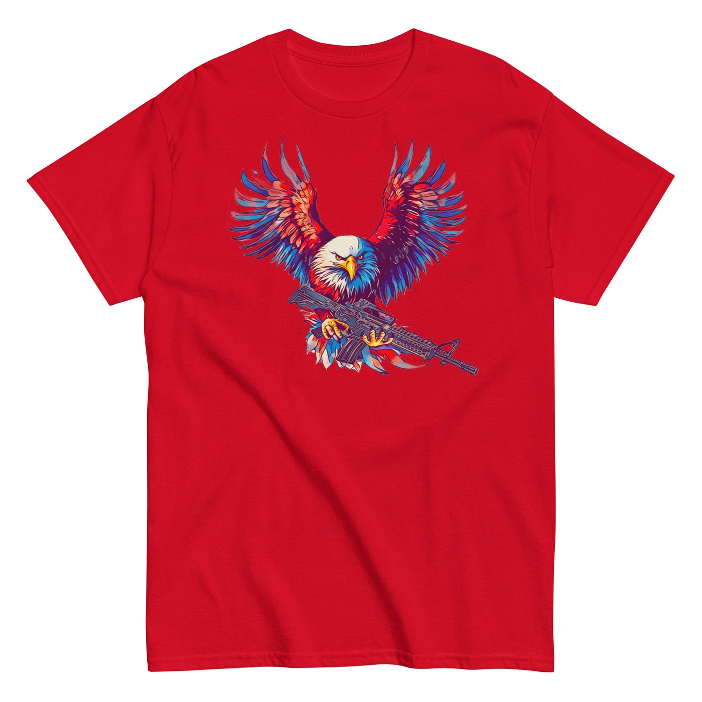 ARMED AMERICAN EAGLE MENS CLASSIC TEE