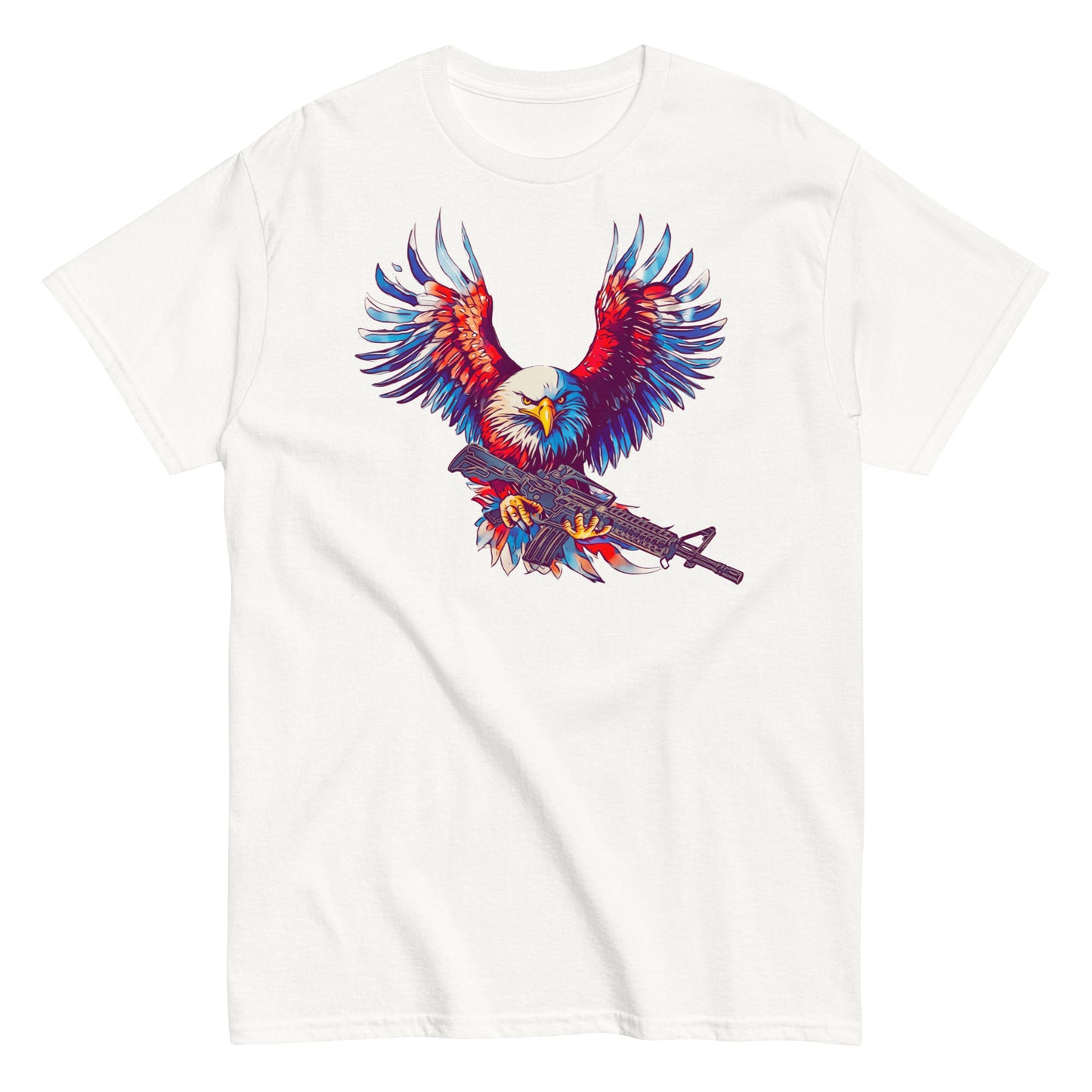 ARMED AMERICAN EAGLE MENS CLASSIC TEE